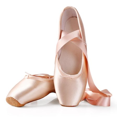 Ballerina Sko til Kvinder, Blonde Satin Pointe Sko Gave til Balletdanselskere