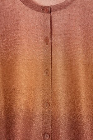 COS Women's Cárdigan Ombré De Punto Fino in Marrón