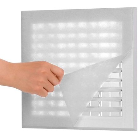 Ventilasjonsfiltersett for varmluftsinnløp og klimaanleggsgitter elektrostatisk luftfilter bomull