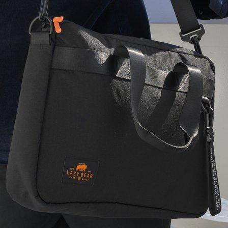 Sac d'ordinateur portable noir Lancy pour hommes - Sacs ordinateur pour homme - pour Hommes - Lazy Bear
