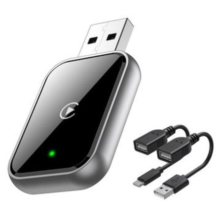 348 Trådløs CarPlay-adapter til iPhone - Sort