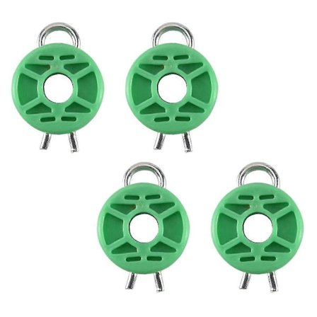 4 x set Främre Fönsterhiss Regulator Guide Rulle För Saab 9-5 9-3 900