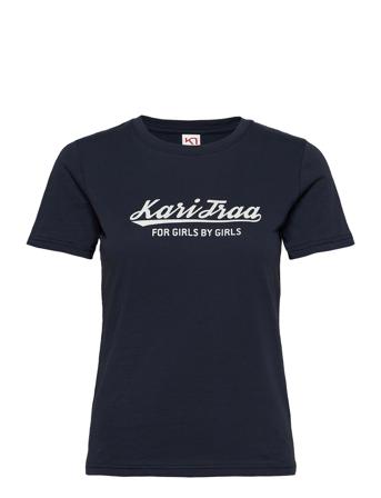 Mlster Tee T-shirt Top Navy Kari Traa