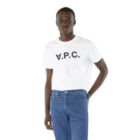 A.p.c. - T-shirts - Vit - Herr - Storlek: S, Herr, Storlek: S