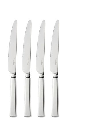 Robert Welch Fairford Steak Knife Set 4P - Silver - L:24.4CM