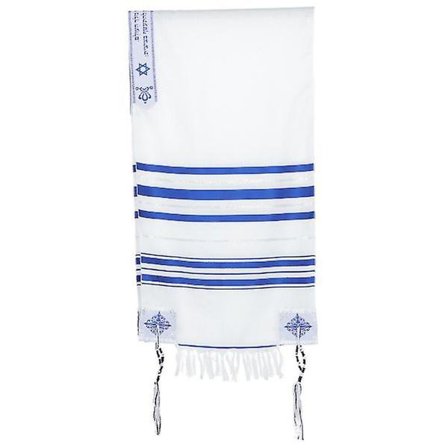 Messiansk bedesjal Tallit bedesjal Religiøs bedesjal Stof til mænd kvinder