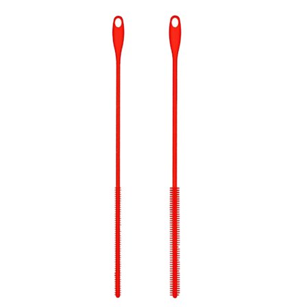 Genanvendelig Silikone Anti-Ridse Ekstra Lang Rengøringsbørste til Køkkenstrå