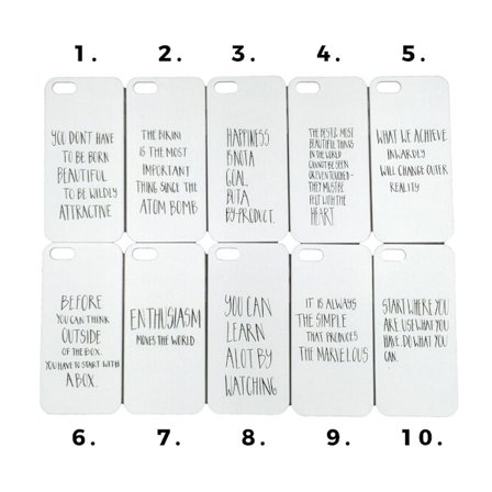 Skal med motiv iPhone 5/5S/SE