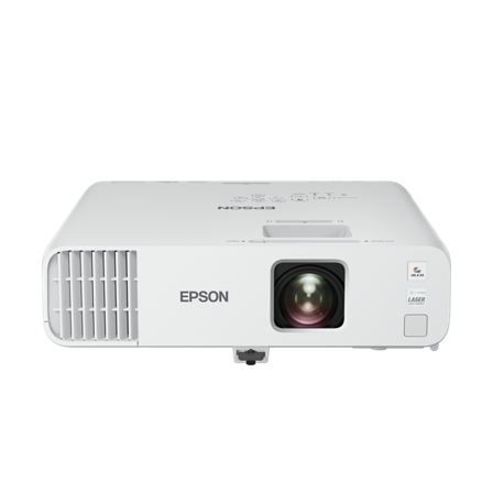 Epson EB-L260F - 3 LCD-projektor - 802.11a/b/g/n/ac trådløs / LAN/ Miracast - hvit