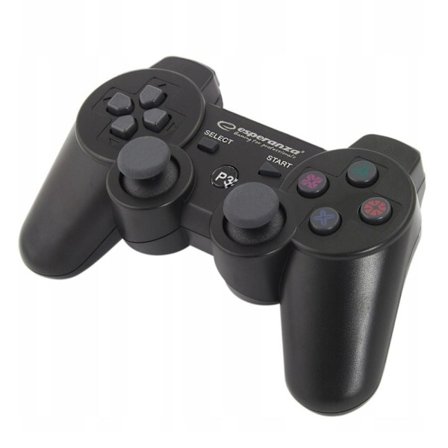 Esperanza - Bluetooth Gamepad PS3:lle, GX700 - Musta