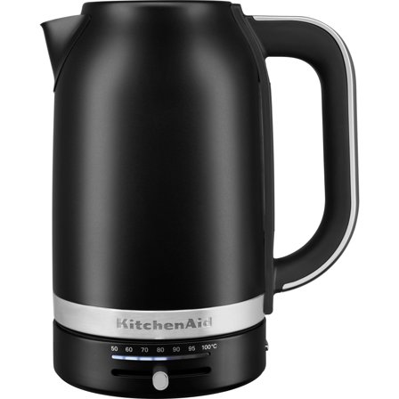Kitchenaid 5KEK1701EBM Vattenkokare 1,7 liter, black matte | Köksmaskiner > Vattenkokare | Bagaren och Kocken