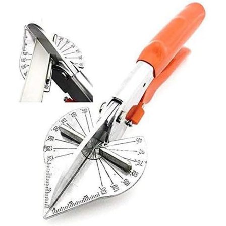 Monikulmaiset saha-sakset, 45-135 asteen säädettävät kulmaveitset, käsikäyttöiset työkalut pehmeän puun, muovin leikkaamiseen