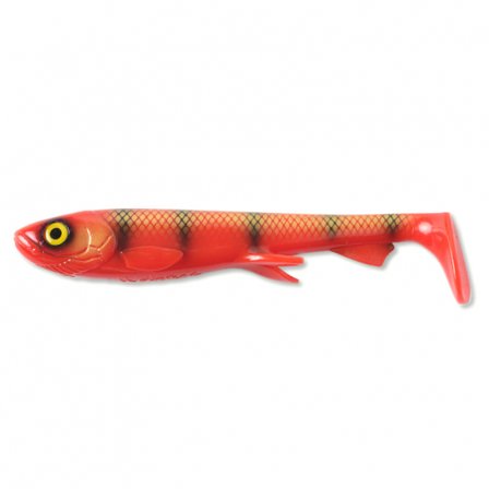 Wolfcreek Shad 11cm, 11g (4-pack) - Red Tiger