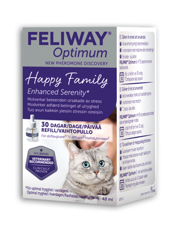 Feliway - Optimum Fragrance Dispenser Refill 48 ml erstatningsflaske - Katt - Kattepleie & kosttilskudd - Feromoner og stress - ZOO.no