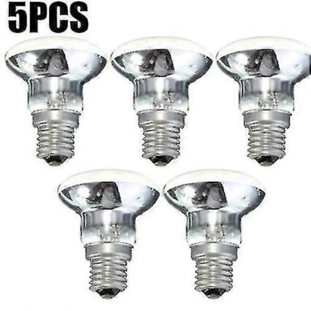 5 kpl Vaihtolamppu Lavalampulle E14 R39 30w Spotlight Ruuvattava Hehkulamppu
