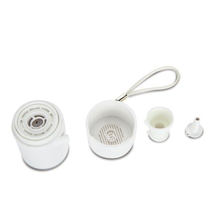 Elektrisk luftpump bärbar trådlös USB-pump 1300mAh uppladdningsbar 3,5 kPa bollpump med tältlampa för luftmadrass/luftmadrass/simhall