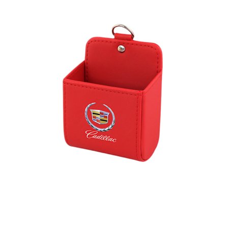 Förvaringslåda för luftventil i Cadillac ATSL XTS SRX XT5 XT4, förvaringsväska för luftventil, telefonväska (röd)