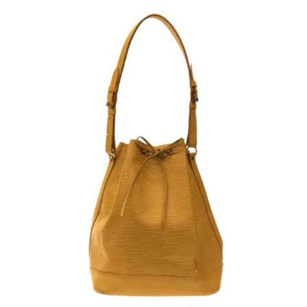 Louis Vuitton Vintage, Pre-owned Leather louis-vuitton-bags Geel, Dames, Maat:ONE Size