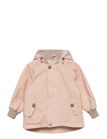 Wally Jacket Fleece, M Outerwear Shell Clothing Shell Jacket Lyserød Mini A Ture