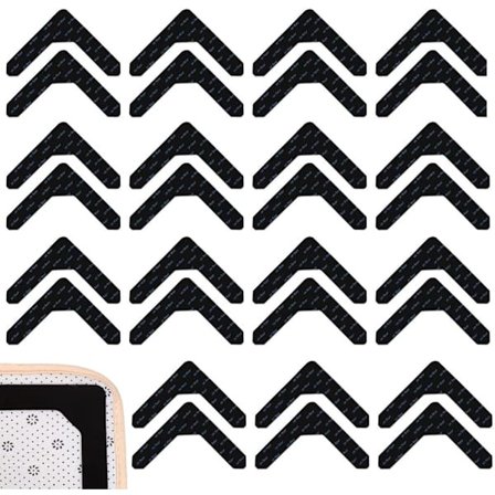 Anti-sklimatte - 123*123 mm - 30 stk - Anti-skli klistremerke - Anti-skli gulvmatte - Selvklebende teppetape