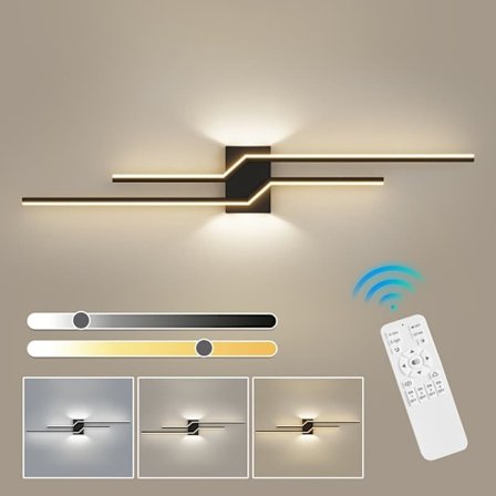 Modern LED-vägglampa, lång vägglampa för badrum, sovrum, sängbord, stilren inomhusväggbelysning_TF_TF