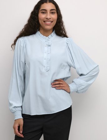 Kaffe Kadorit Blouse - Blue - 34