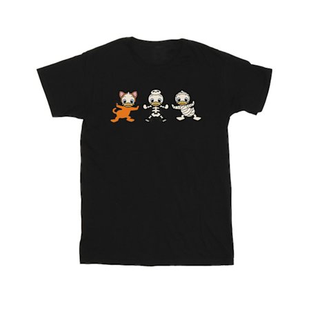 Disney Boys Duck Tales Halloween Kostymer T-Shirt 7-8 år Svart Svart