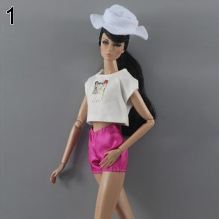 Blommiga jeans läderbyxor 1 1