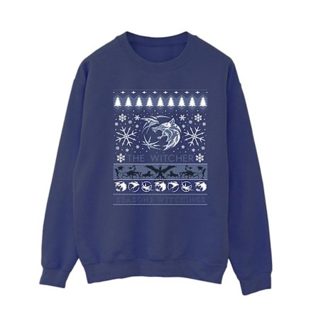Netflix Dam/Kvinnor The Witcher Seasons Witchings Sweatshirt