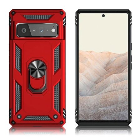 Bofink Combat Google Pixel 6 Pro skal - Röd