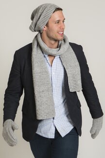 Beskrivning Mössa, halsduk, strumpor och vantar - Viking of Norway