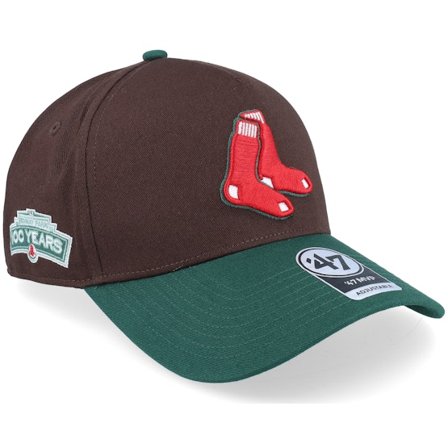 47 Brand - MLB Bruin adjustable Cap - Hatstore Exclusive x Boston Red Sox Coops Sure Shot Mvp Dt Brown/Dark Green A-Frame Adjustable @ Hatstore