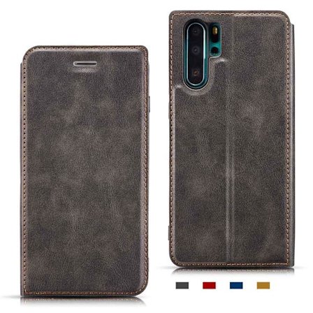 Huawei P30 Pro - Genomtänkt Plånboksfodral (Vintage)