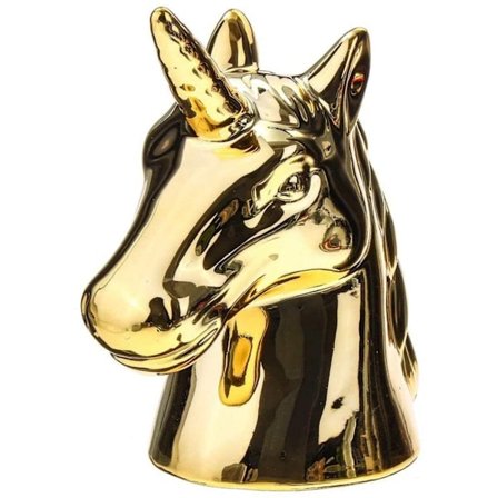 Keraaminen yksisarvinen säästölipas lapsille pojille tytöille aikuisille naisille kulta