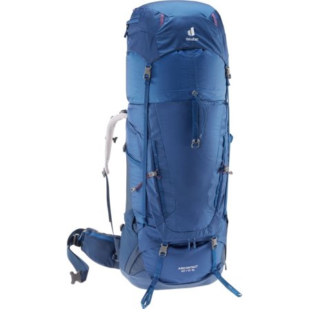Deuter Aircontact 60+10 SL Women hiking backpacks Blue OneSize