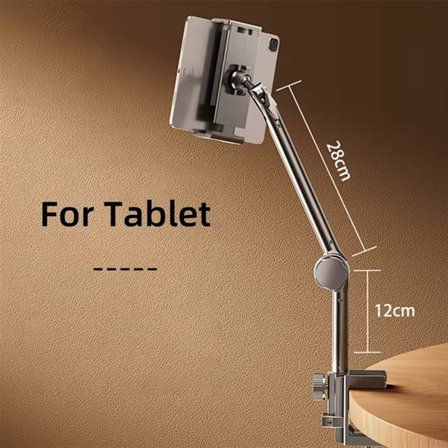 Dubbelarmshållare för skrivbordstelefon model 2