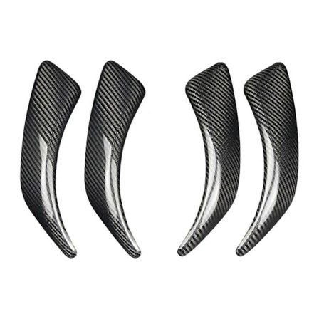 ABS Carbon Fiber Bil Indvendig Dørpanel Dækning til BMW 1 2 Serie F20 F21 F22 F23 2012-2016 Dørtræk
