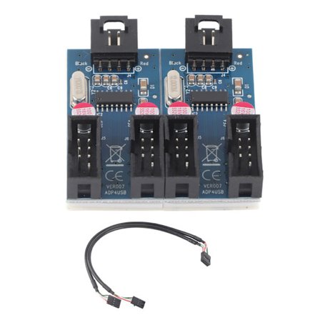 9Pin USB 2.0 1 til 4 Splitter Bundkort Udvidelsesmodul Computertilbehør