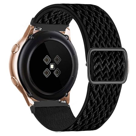 20 mm 22 mm band för Samsung Galaxy Watch 4/classic/3/5/ pro/active 2 Gear S3 Elastisk nylon Huawei Watch Gt 2 2e 3 Pro Strap