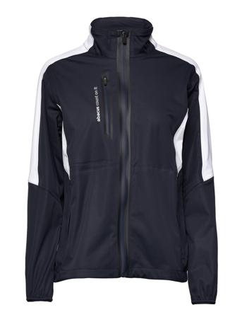 Lds Bounce Rainjacket Outerwear Sport Jackets Blå Abacus