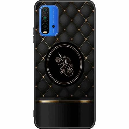 Xiaomi Redmi 9t Svart Skal Luxury Unicorn