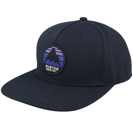 Burton - Zwart snapback Cap - Underhill Hat True Black Snapback @ Hatstore