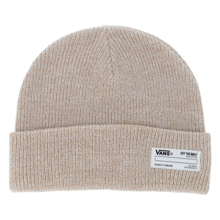 Vans - Beige cuff Beanie - Leiva Beanie Oatmeal Cuff @ Hatstore