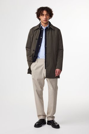 NN.07 Bill Hose Herren Grau Baumwollmix