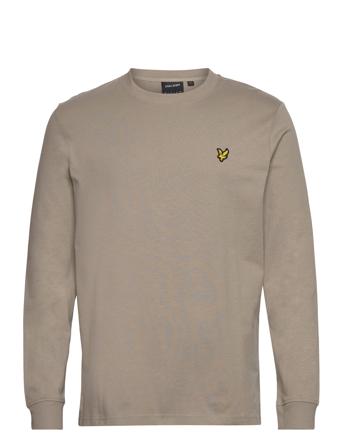 Relaxed Long Sleeve T-Shirt T-shirts Long-sleeved Grå Lyle & Scott