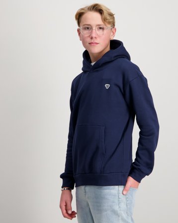 Hummel hmlJR LOOSE HOODIE BEE Blauw Hoodies Jongens - Kids Brand Store