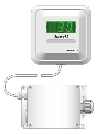 Norwesco 420251 Komfyrvakt for fast tilkobling 400 V, 16 A, Alarm & sikkerhet