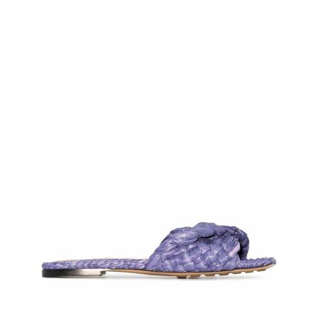 Bottega Veneta Women 652860V0Gm05176 Sanls Lilla, Dame Sandaler, Størrelse: 37 EU