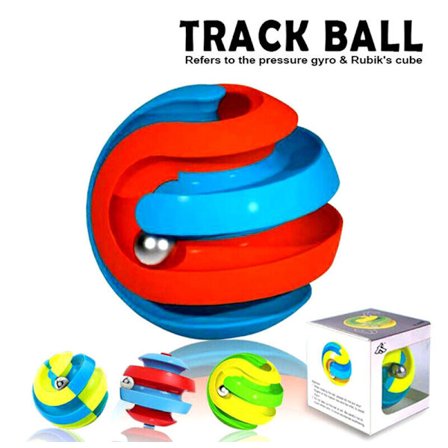 Rotating Mobius Spinner Orbit Cube Fidget Finger Track Ball Decompression Toys