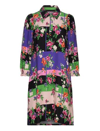 Cutrudy Short Dress Dresses Shirt Dresses Rosa Culture*Betinget Tilbud